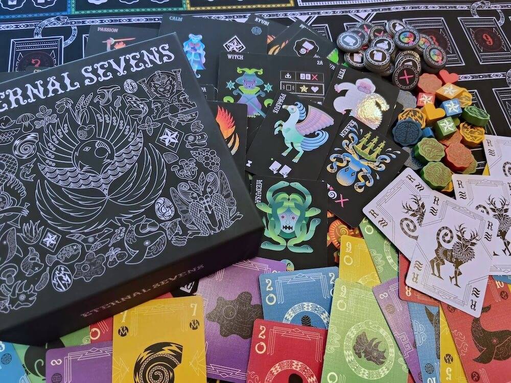Présentation du jeu de cartes Eternal Sevens