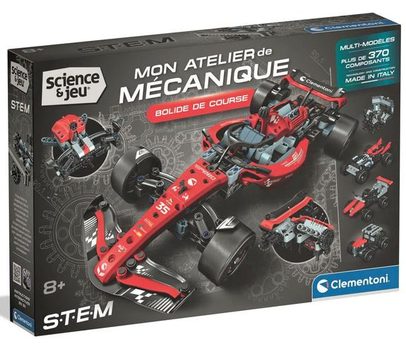 MON ATELIER DE MECANIQUE - Bolide de course - Clementoni