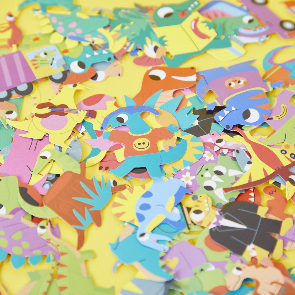 100 GOMMETTES - DINOSAURES - Janod – Image 4