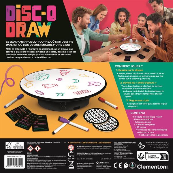 Disc-o Draw - Clementoni – Image 3