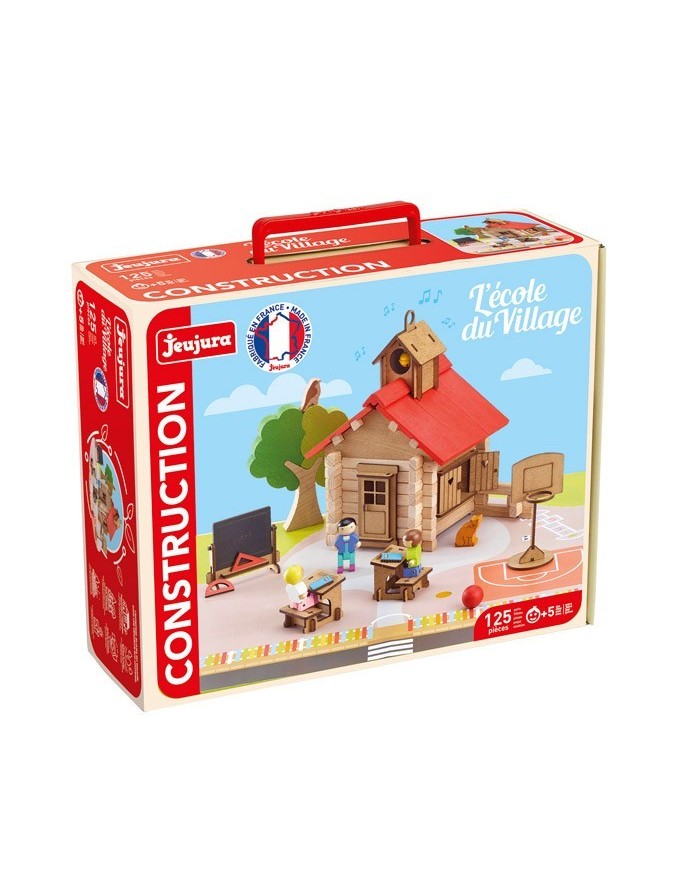 L'ECOLE DU VILLAGE - 125 PIECES – JEUJURA – Image 2