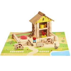 MA FERME EN BOIS – 95 PIÈCES – JEUJURA