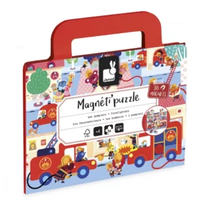 MAGNETI'PUZZLES - POMPIERS 36 PCS - Janod
