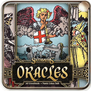 Visuel du jeu de cartes Oracles, également appelé Soothsayers
