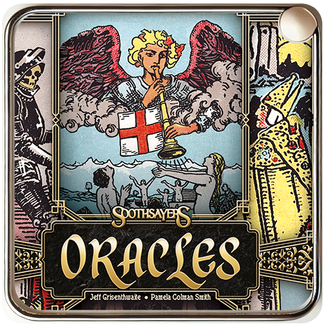 Visuel du jeu de cartes Oracles, également appelé Soothsayers