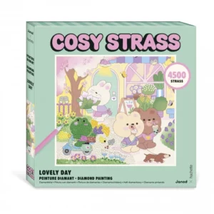 Peinture diamant Cosy Strass Lovely Day - Janod