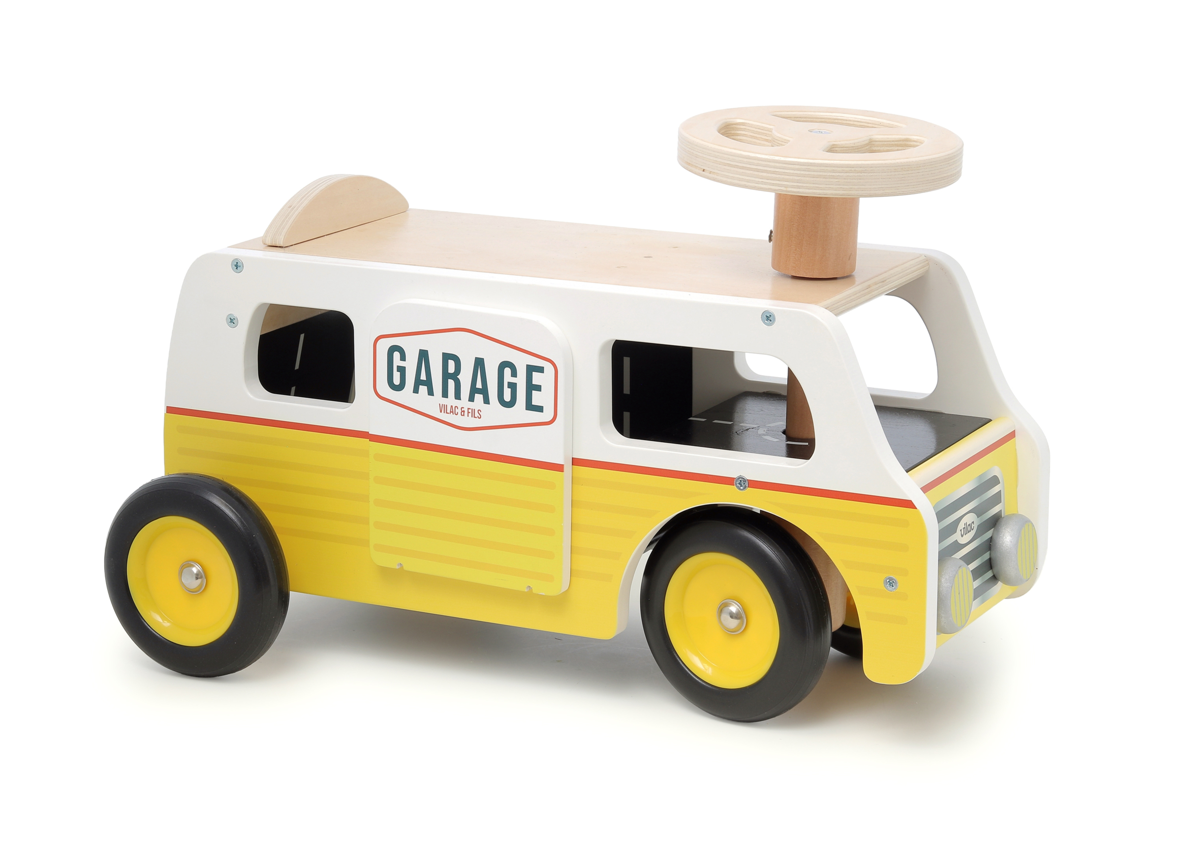 Porteur van garage + 2 voitures – Vilac – Image 4