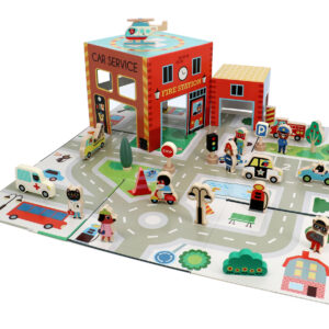 Cube pop'up - Les secours – Vilac