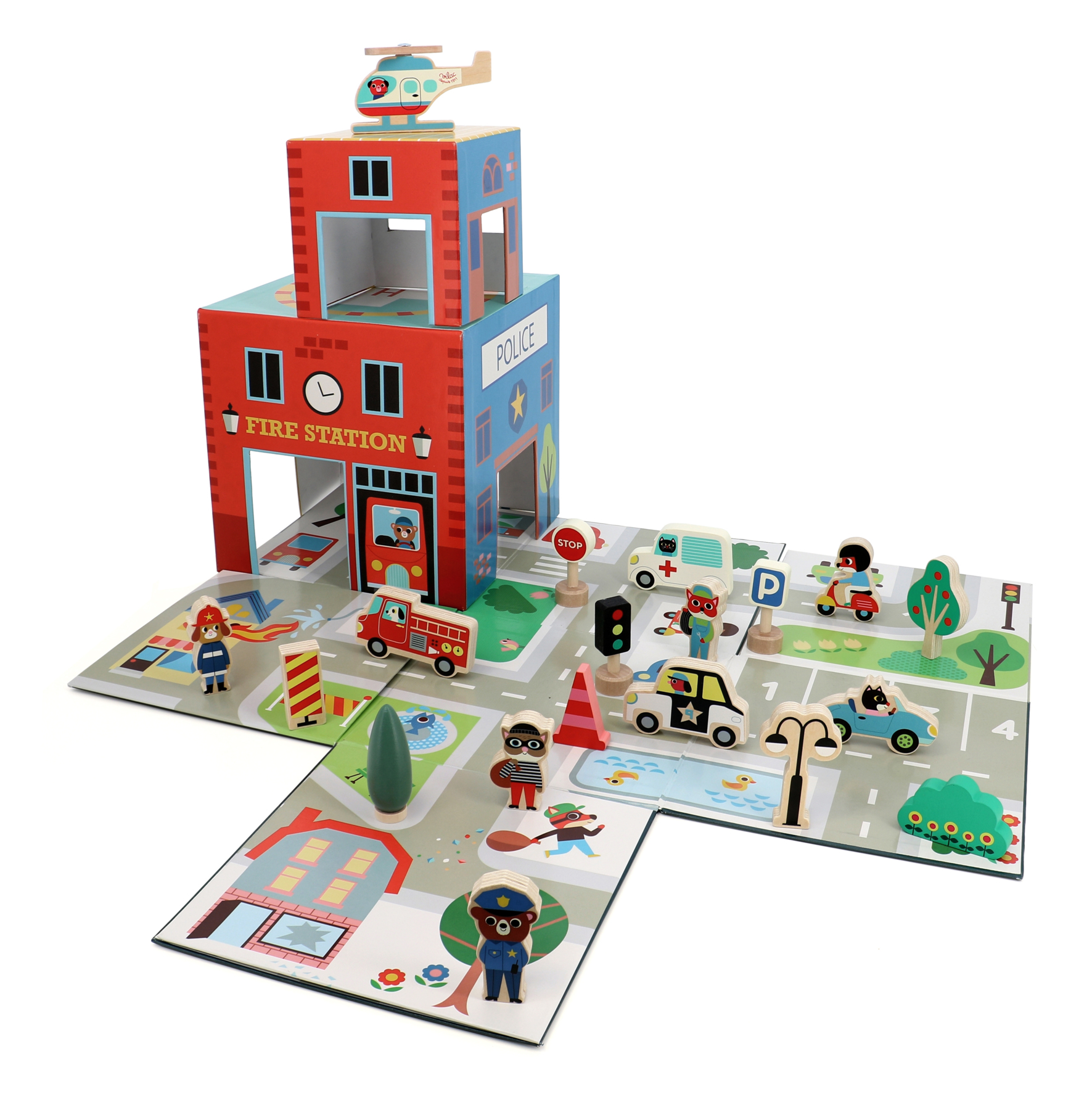 Cube pop'up - Les secours – Vilac – Image 3