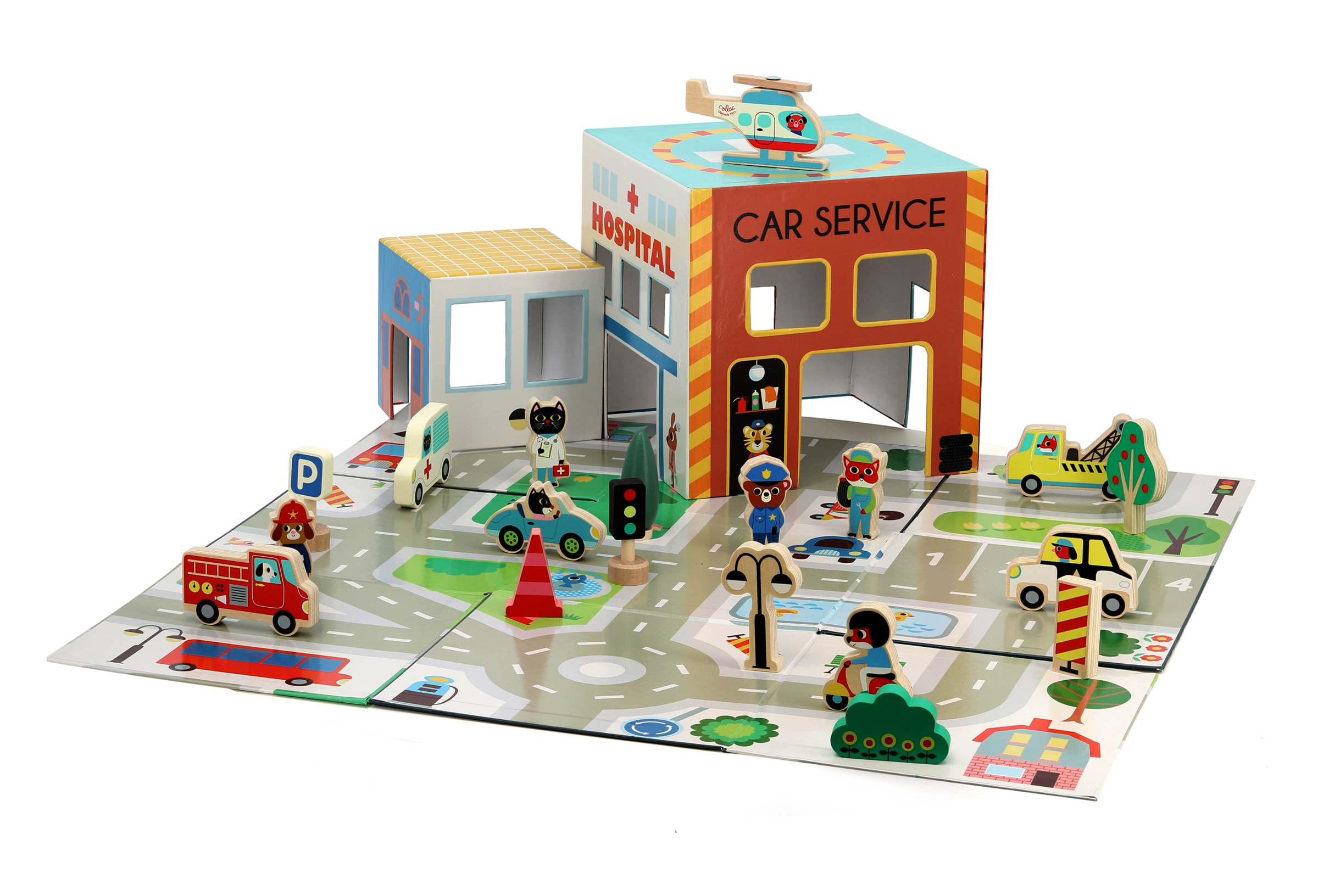 Cube pop'up - Les secours – Vilac – Image 4