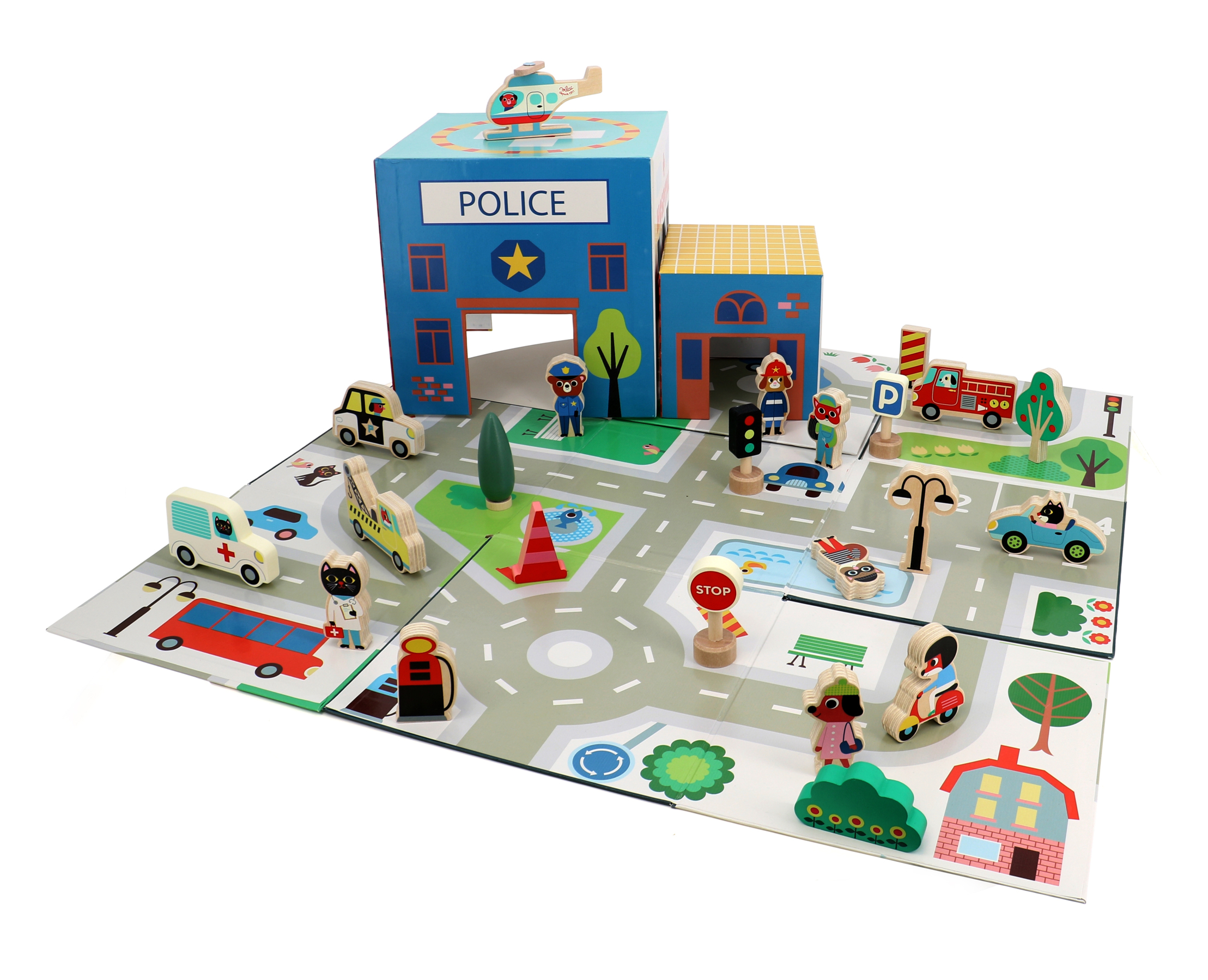 Cube pop'up - Les secours – Vilac – Image 5