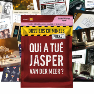 DC Pocket - Qui a tué Jasper Van Der Meer ? - Dossier  Criminel Pocket