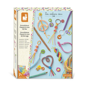 SCOUBIDOUS PEACE & LOVE - 50 FILS - Janod