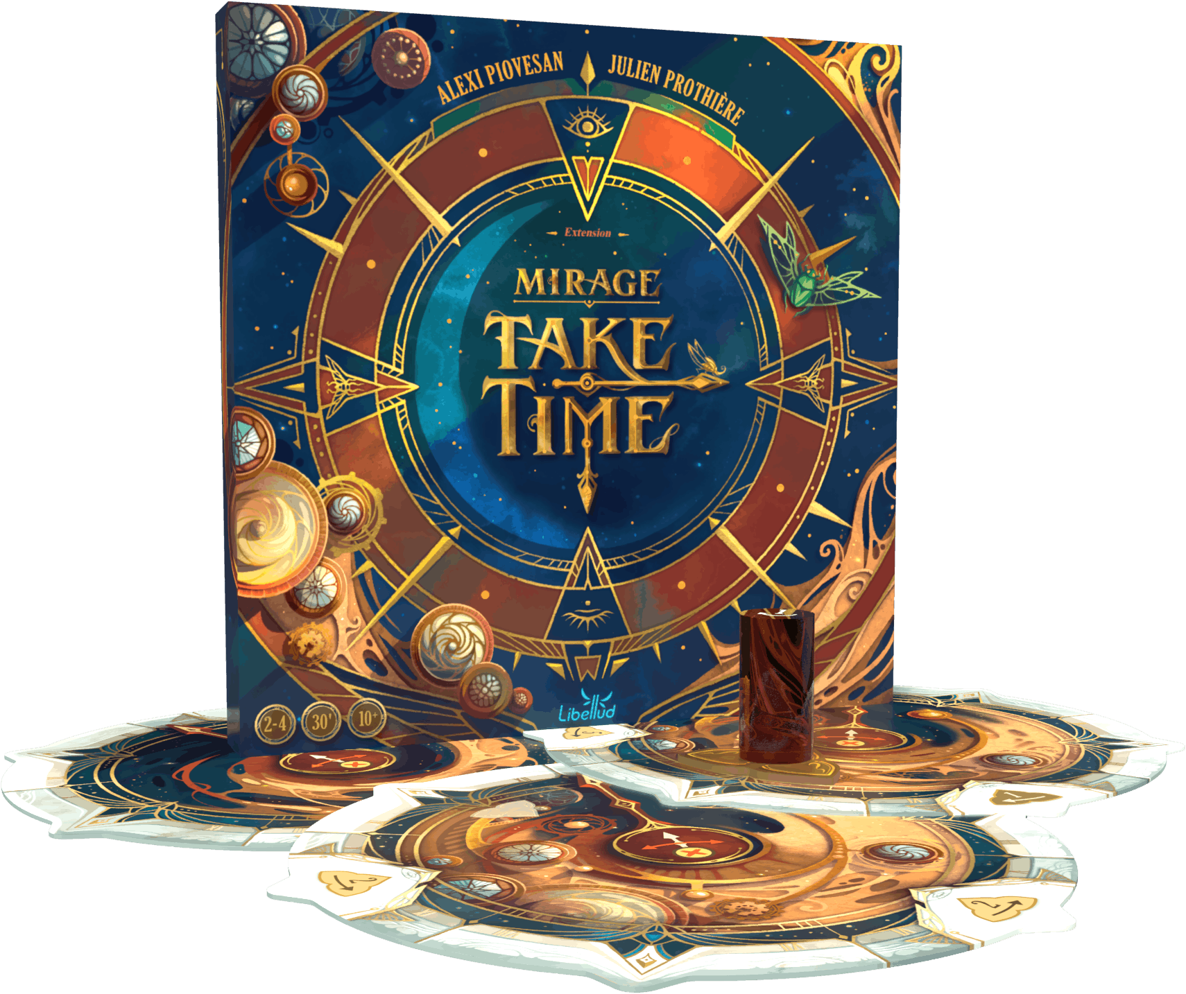 Boîte de Mirage, l’extension du jeu Take Time