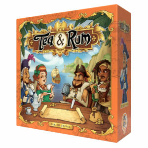 Boîte du jeu de stratégie Tea & Rum