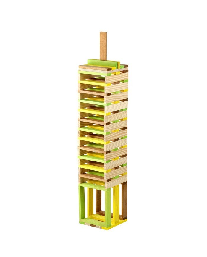 TECAP MULTICOLOR en bois – 100 PIECES – JEUJURA – Image 5