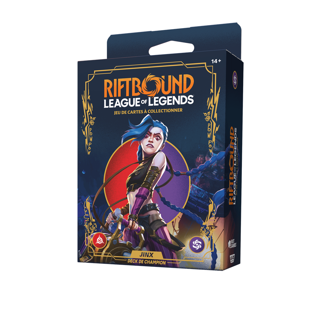 Riftbound Origines – deck de démarrage Jinx en français