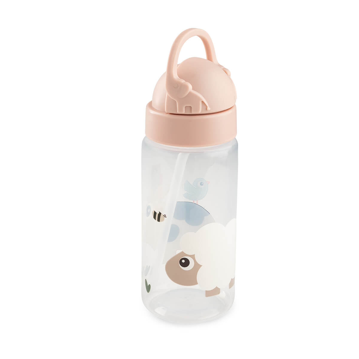 Gourde à paille - Tiny farm - Poudre - 350 ml - Done by Deer