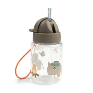 Gourde à paille Tiny trails sable 280 ml - Done by Deer