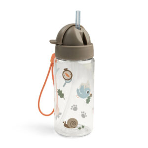 Gourde à paille Tiny trails sable 350 ml - Done by Deer