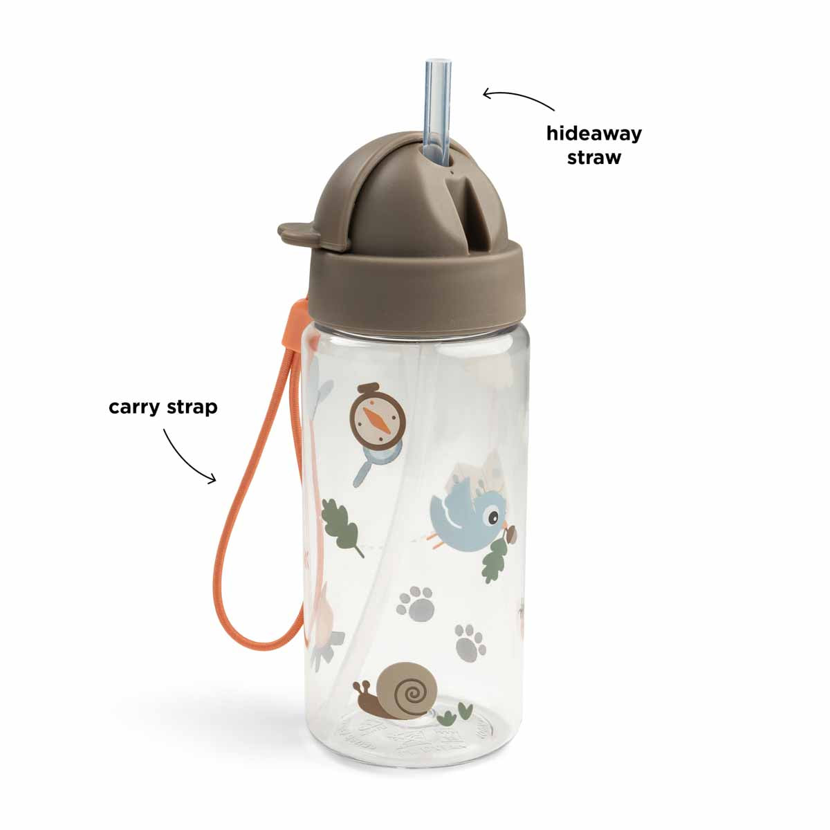Gourde à paille Tiny trails sable 350 ml - Done by Deer – Image 2