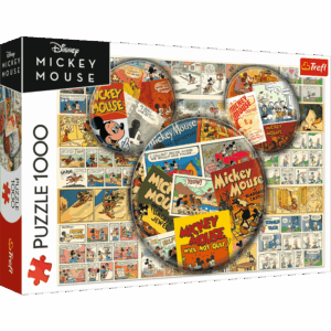 Puzzle 1000 pièces – Mickey Mouse en bande dessinée – Trefl