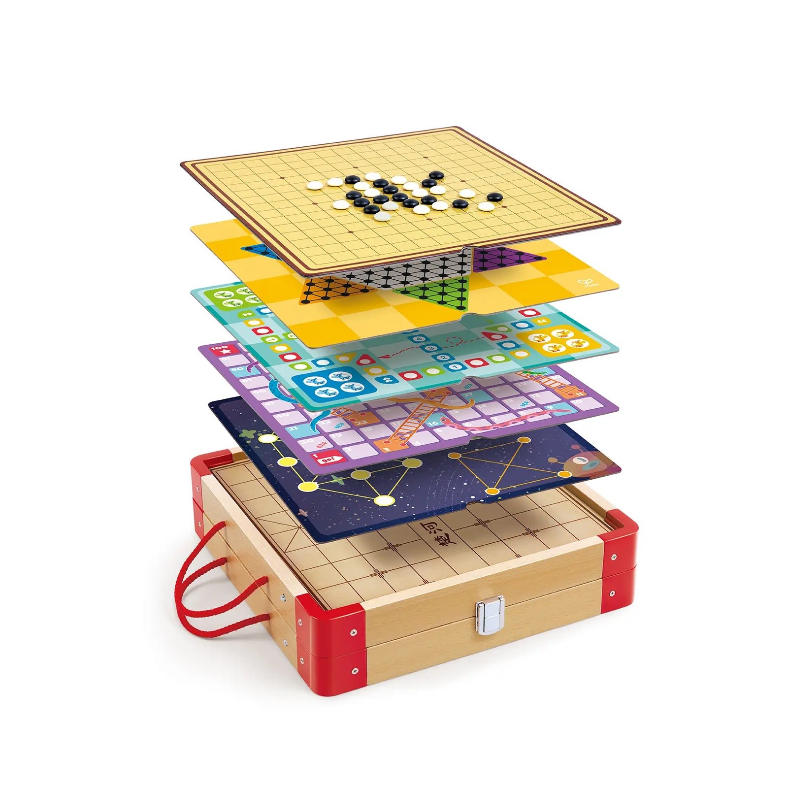 Mallette de 22 jeux classiques - Hape