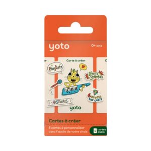 Cartes à créer (pack de 5) - Yoto