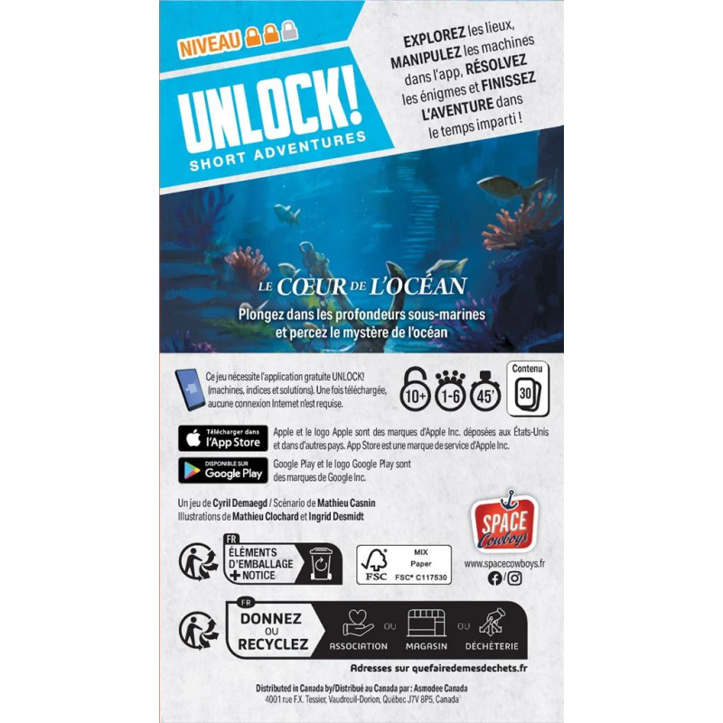 Unlock! Short 12- Le coeur de l'océan