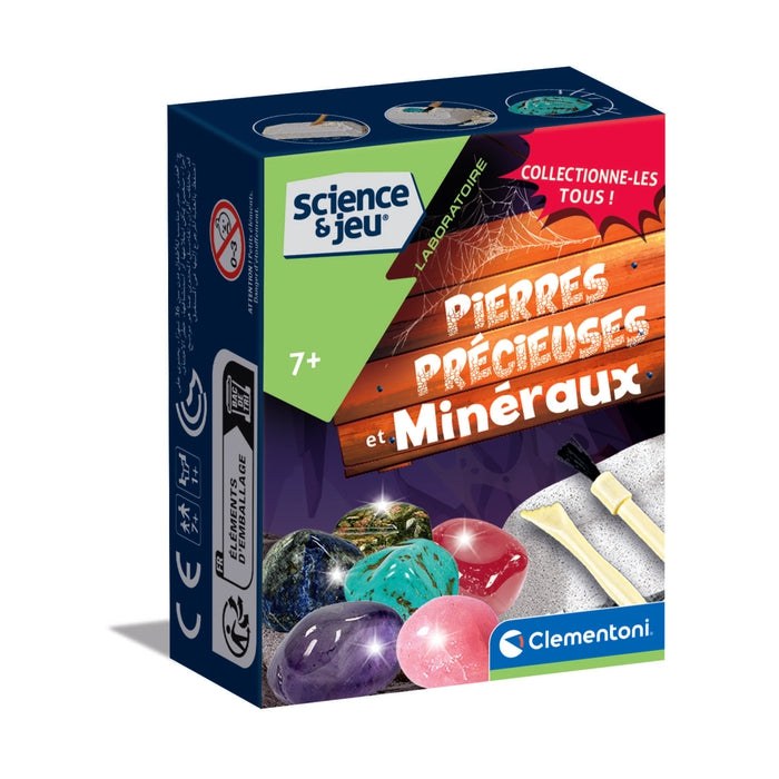 Mini coffret - Pierres précieuses - Clementoni