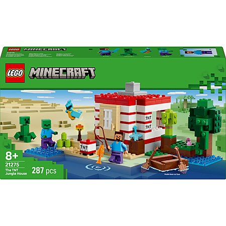 MAISON EN TNT JUNGLE MINECRAFT - LEGO