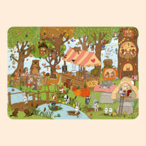 SET DE TABLE LA CLAIRIÈRE DES ANIMAUX - Cartesdart