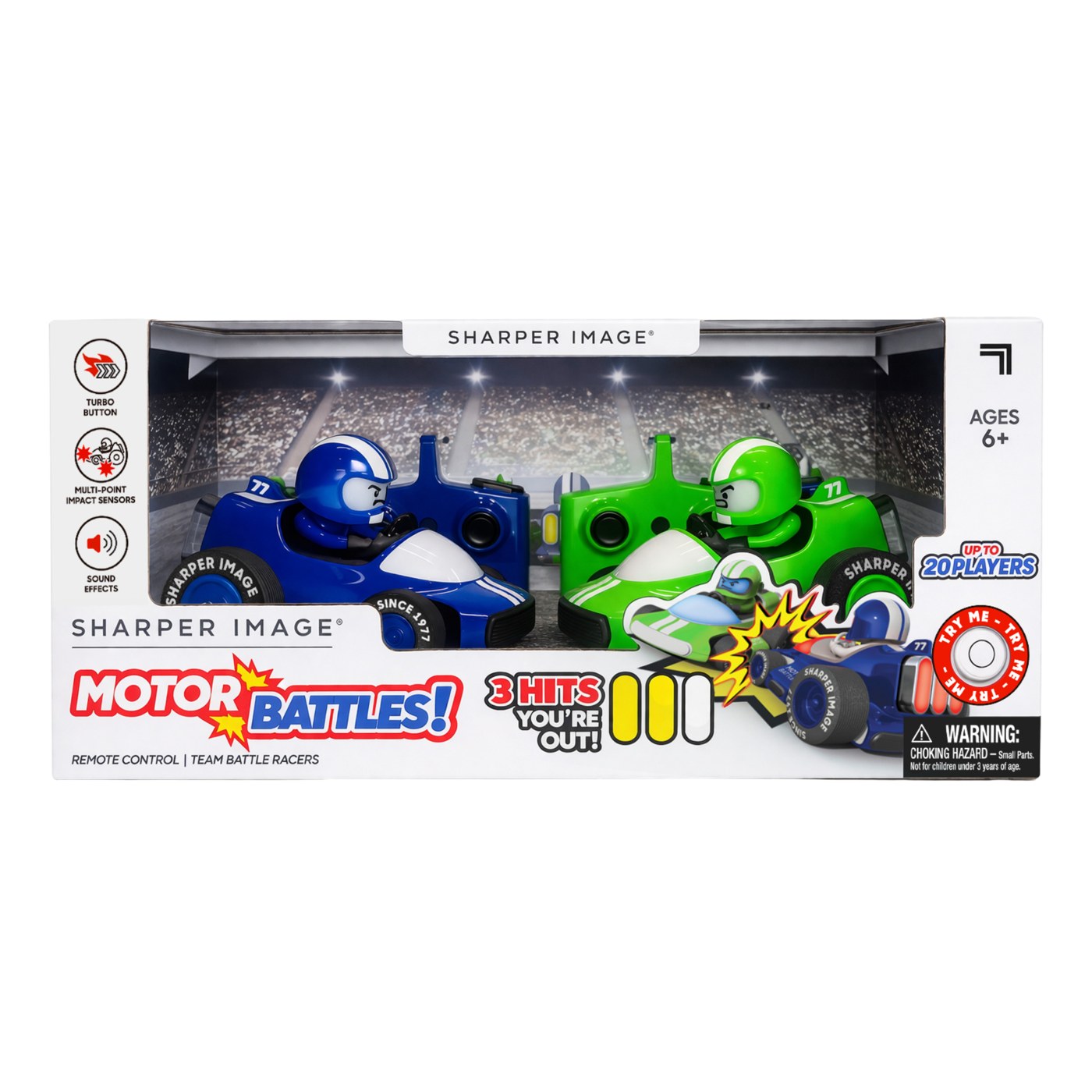 Voitures radiocommandées Motor Battles - Sharper Image
