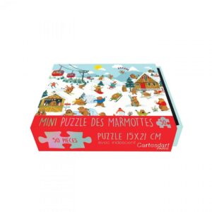 BOÎTE MINI PUZZLE LES MARMOTTES
