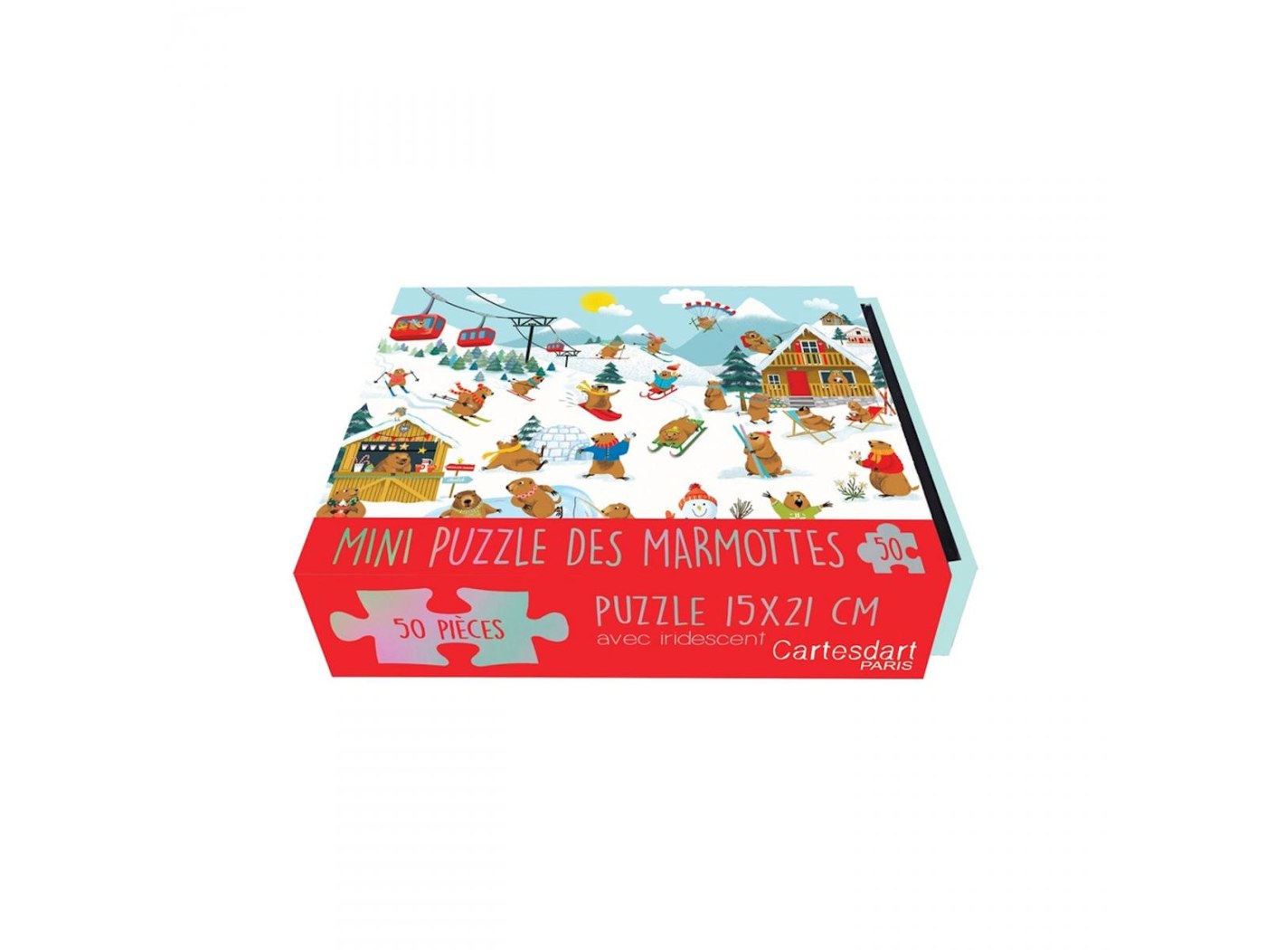BOÎTE MINI PUZZLE LES MARMOTTES