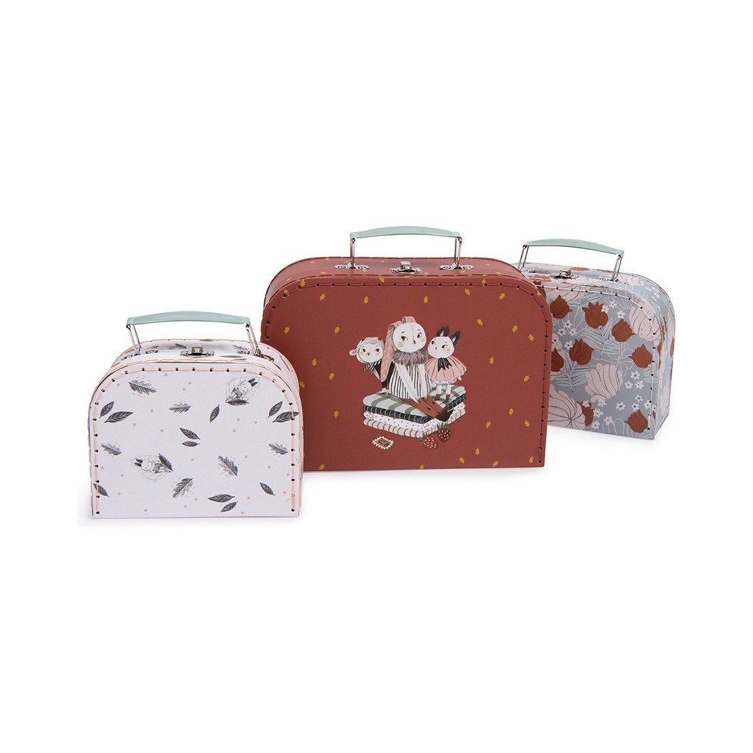Set de 3 Valises - Après la pluie - Moulin Roty