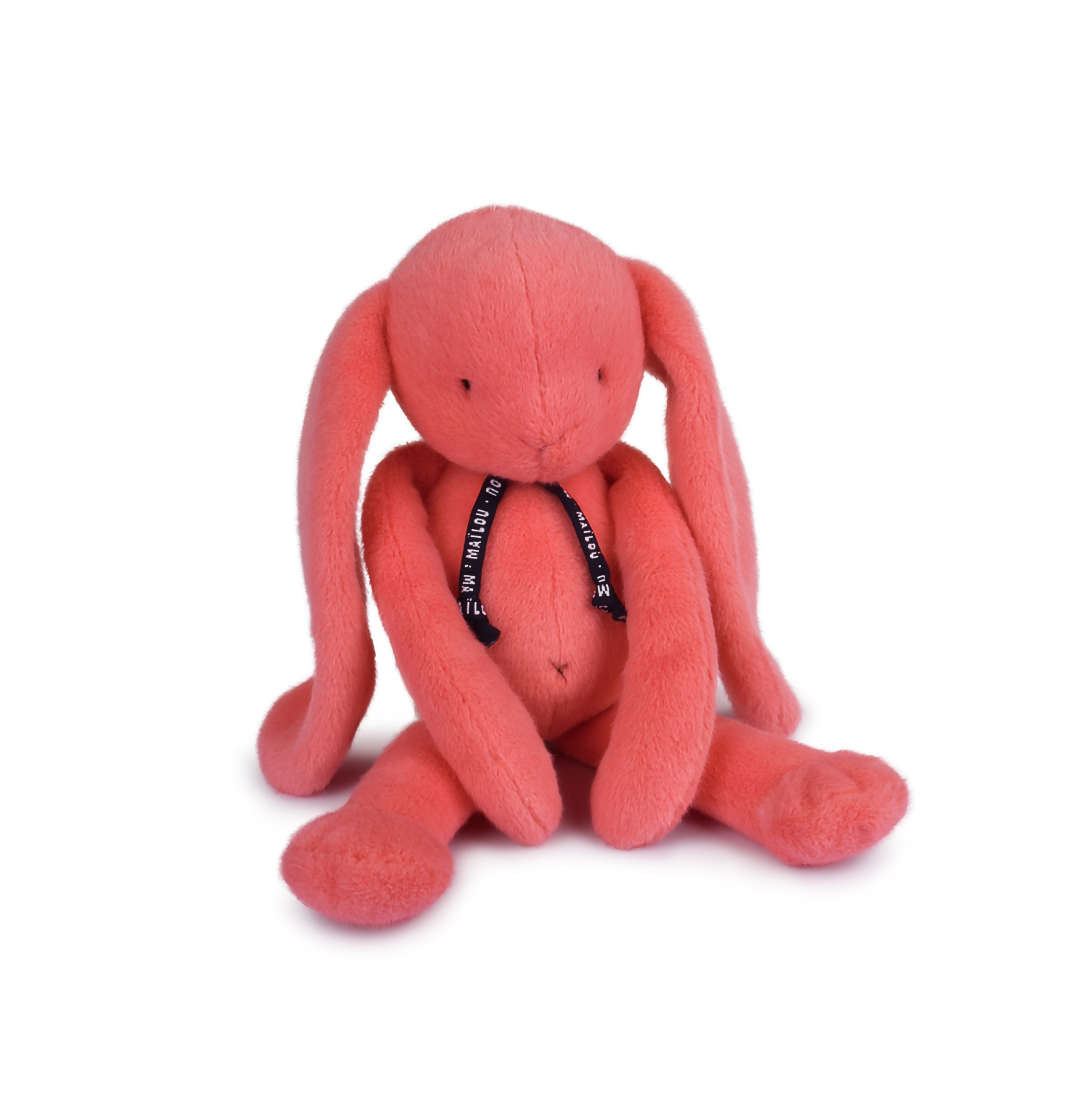 Lapin Méloé 37 cm Corail acidulé - Maïlou