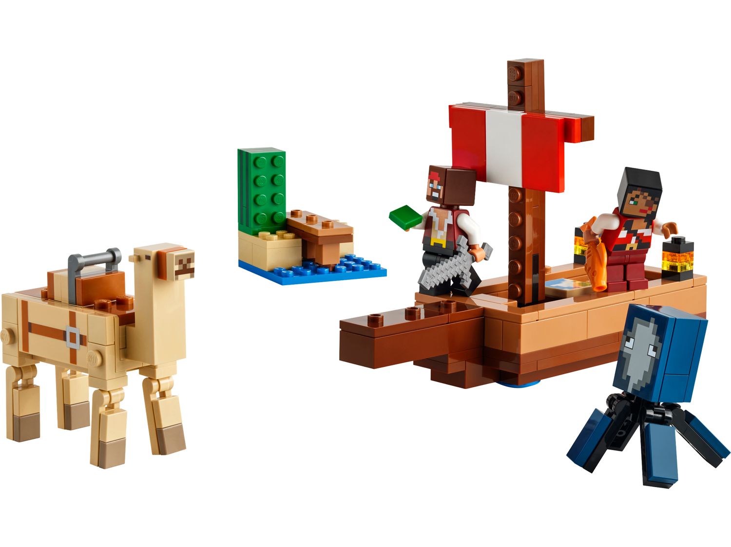 Le voyage du bateau pirate - LEGO