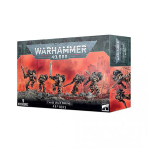 Chaos Space Marines : Raptors / Rapaces – 5 figurines – Warhammer 40,000