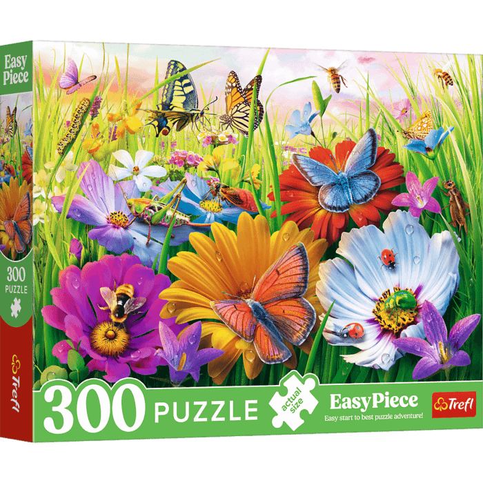 PUZZLE 300P EASY PIECE - INSECTES DANS LES PRES - TREFL