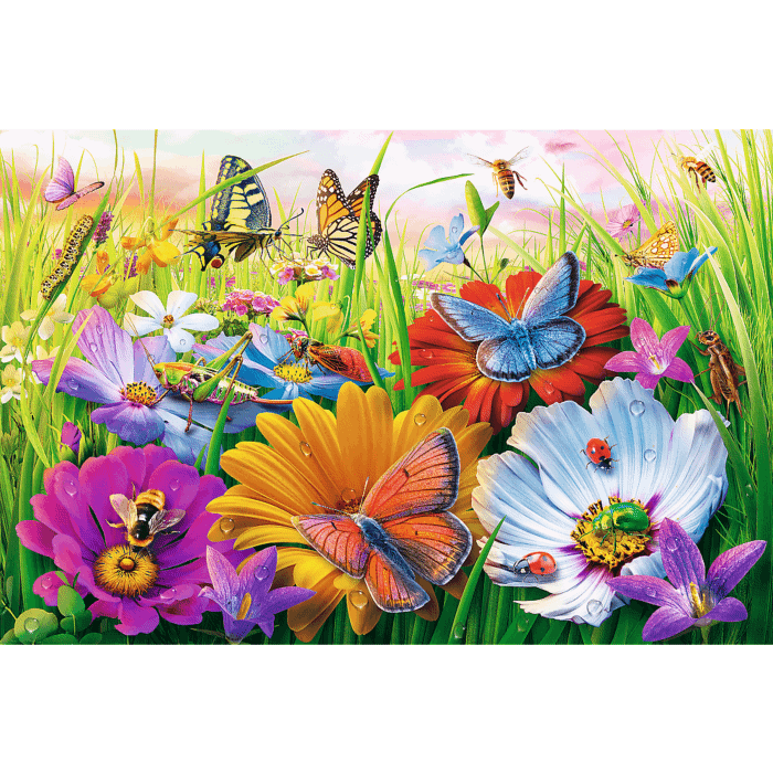 PUZZLE 300P EASY PIECE - INSECTES DANS LES PRES - TREFL – Image 2