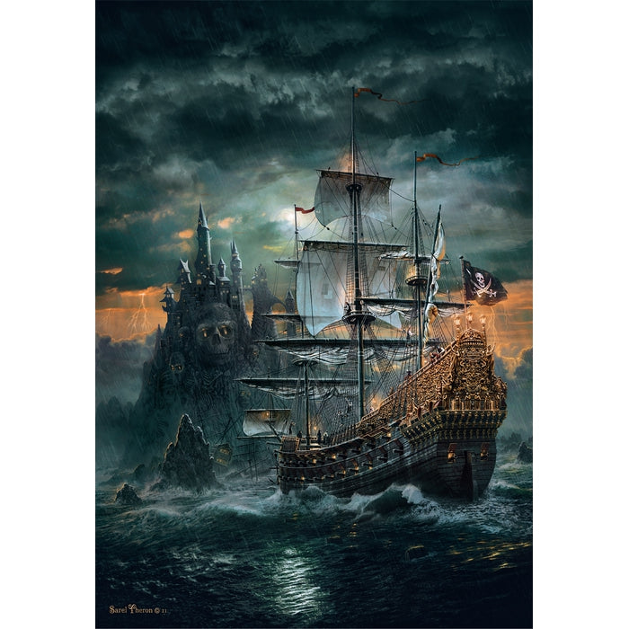 Puzzle 1500 pièces The Pirates Ship – Clementoni – Image 2