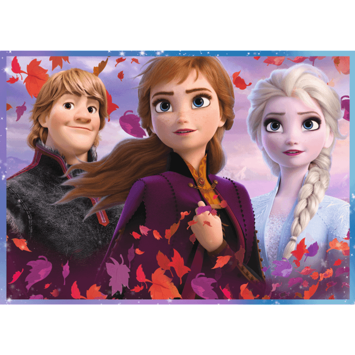 Coffret 4 puzzles – La Reine des Neiges 2 – Trefl – Image 2