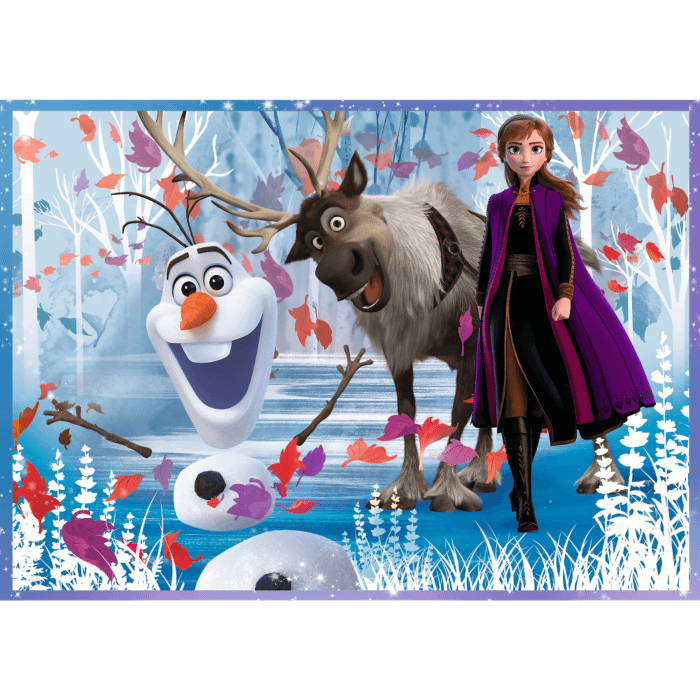 Coffret 4 puzzles – La Reine des Neiges 2 – Trefl – Image 3