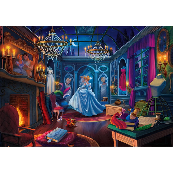 Puzzle 500 pièces Disney Cendrillon – Ever After – Clementoni – Image 2