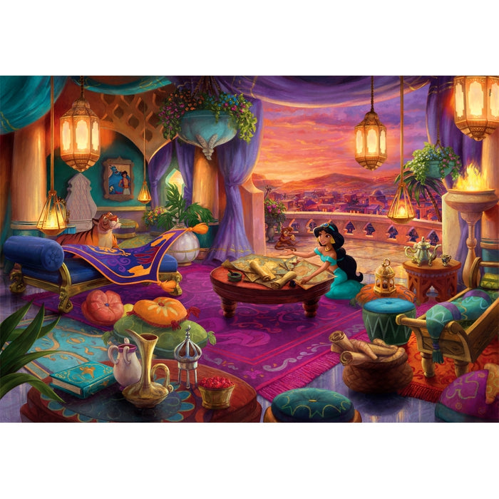 Puzzle 500 pièces Disney Jasmine – Ever After – Clementoni – Image 2