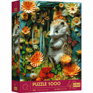 Puzzle 1000 pièces – Hérisson – 40e anniversaire – Trefl
