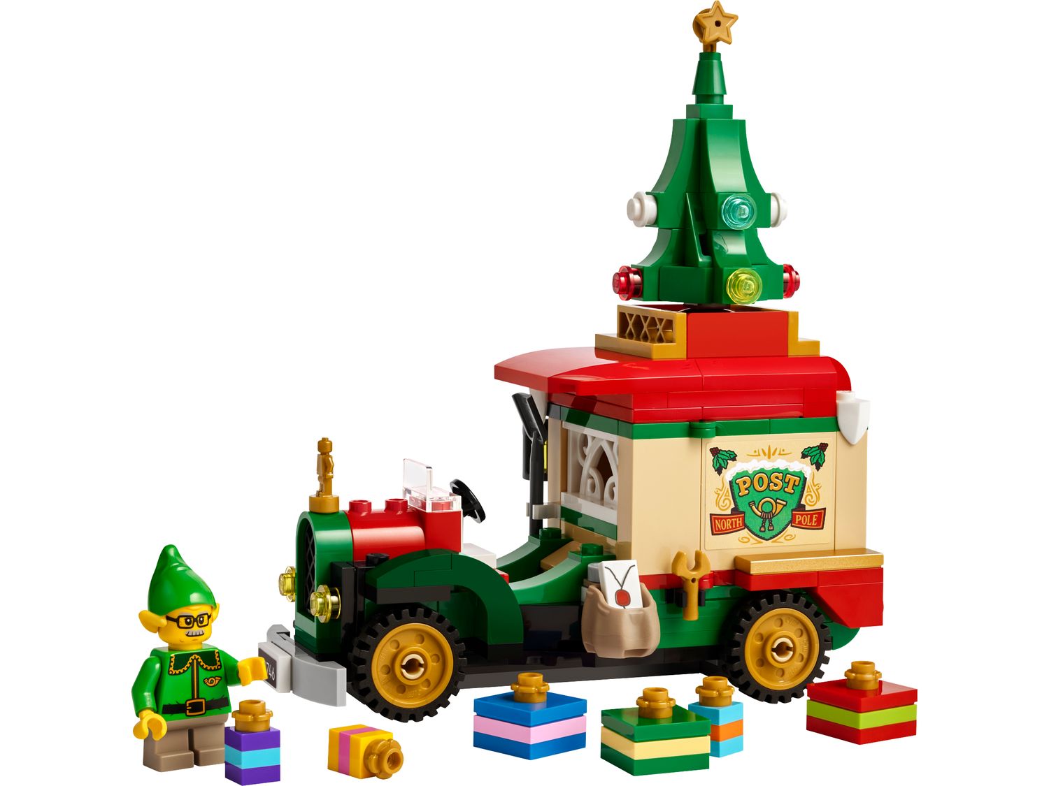 Le camion de livraison du Père Noël - LEGO
