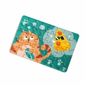 Hape – Mini puzzle de voyage en tube
