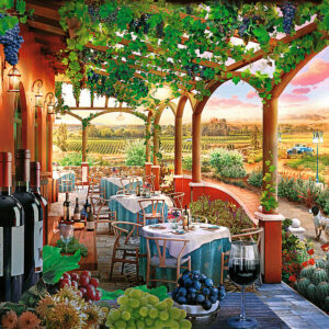 Puzzle 1000 pièces – Vignoble italien – Premium Plus – Trefl